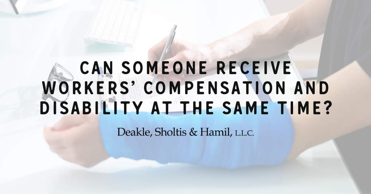 Can Someone Receive Workers' Compensation and Disability at the Same Time?